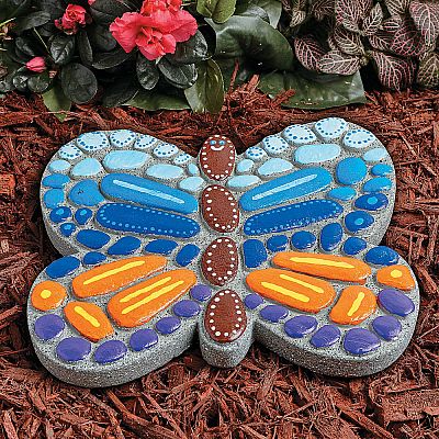 Paint Your Own Stepping Stone: Butterfly