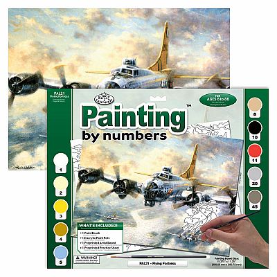 Paint By Number Adult - Flying Fortress