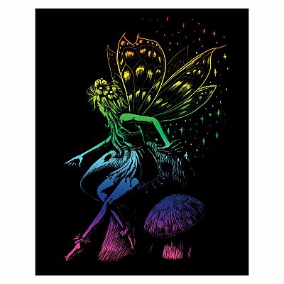 Engraving Art Rainbow - Fairy Princess