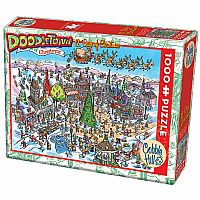 Doodletown: 12 Days Of Christmas (1000 pc) Cobble Hill