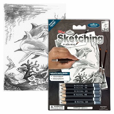 Sketch Art Mini - Dolphins