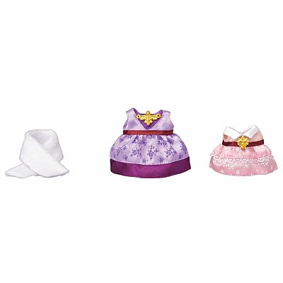 Calico Critters Town - Dress Up Set (Purple & Pink)