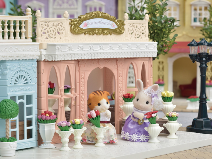 Calico critters sale flower shop