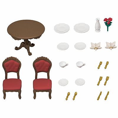Calico Critters Town - Chic Dining Table Set