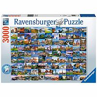 Beautiful Places Europe (3000 pc) Ravensburger