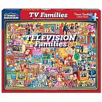 TV Families (1000 pc) White Mountain