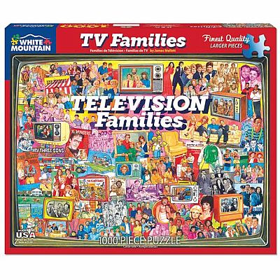 TV Families (1000 pc) White Mountain
