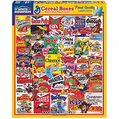 Cereal Boxes (1000 pc) White Mountain