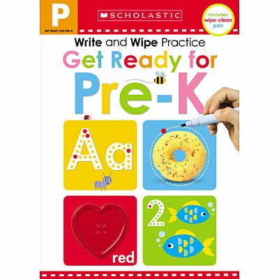 Get Ready for Pre-K Write and Wipe Practice: Scholastic Early Learners (Write and Wipe)