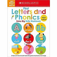 First Letters and Phonics Get Ready for Pre-K Workbook