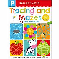 Tracing and Mazes Pre-K Workbook