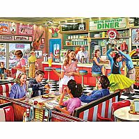 American Diner (1000 pc) White Mountain