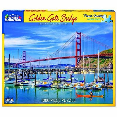 Golden Gate Bridge (1000 pc) White Mountain