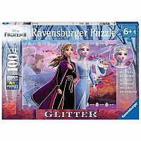 Frozen Glitter Strong Sisters (100 pc) Ravensburger
