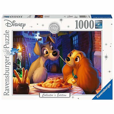 Disney: Lady and the Tramp (1000 pc Puzzle)