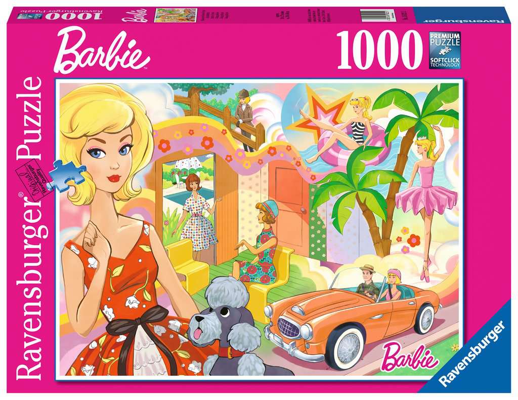 puzzle barbie doll