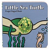 Little Sea Turtle: Finger Puppet Book