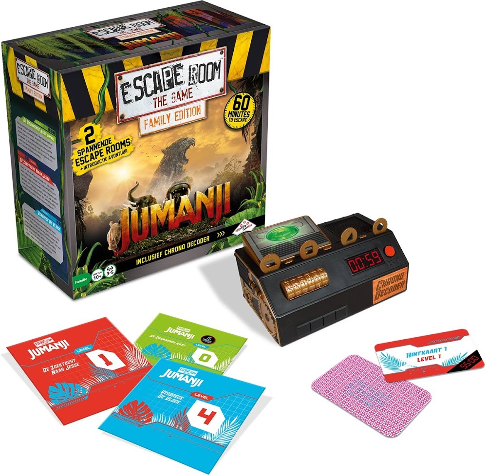 Escape the Room Jumanji Family Edition Kite and Kaboodle