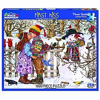 First Kiss (1000 pc) White Mountain