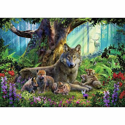 Wolves in the Forest (1000pc Puzzle)