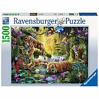 Tranquil Tigers (1500pc Puzzle)