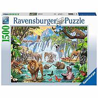 Waterfall Safari (1500 pc Puzzle)
