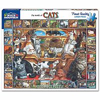 World of Cats (1000 pc) White Mountain