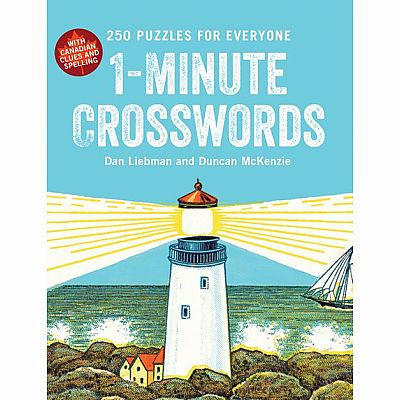 1-Minute Crosswords: 250 Puzzles for Everyone