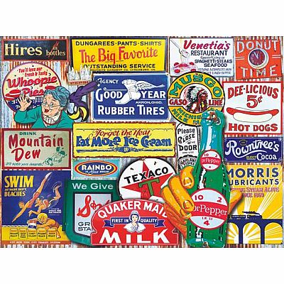 Classic Signs (500 pc) White Mountain