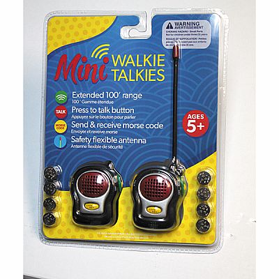 Mini Walkie-Talkie 2 Pack