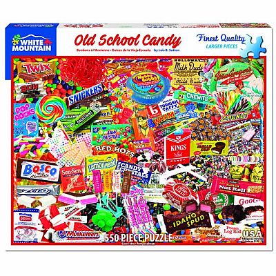 Old School Candy (550 pc) White Mountain