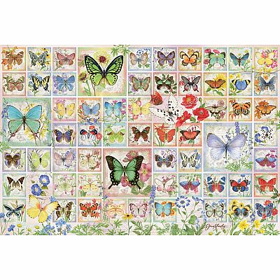 Butterflies and Blossoms (2000 pc) Cobble Hill