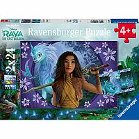 Raya And The Last Dragon (2 x 24 pc) Ravensburger