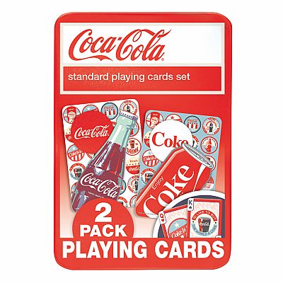 Playing Cards: Coca Cola 2 Pack Tin  