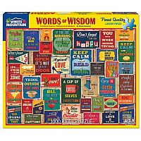 Words Of Wisdom (1000 pc) White Mountain