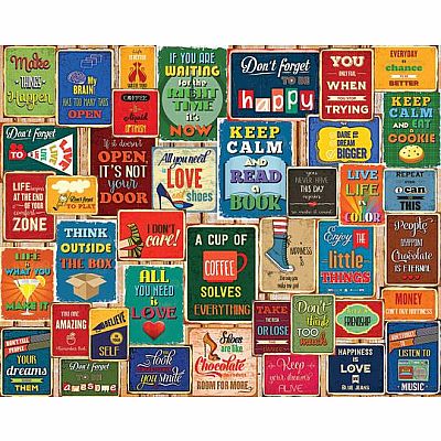 Words Of Wisdom (1000 pc) White Mountain