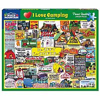 I Love Camping (1000 pc) White Mountain