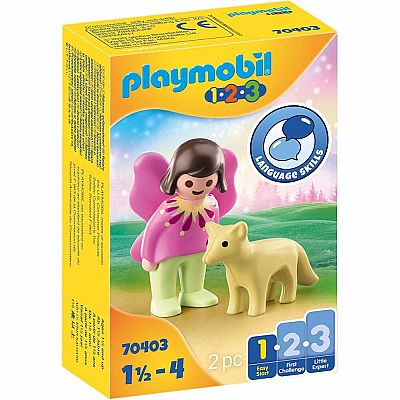 Playmobil 70403 1.2.3. Fairy Friend with Fox 