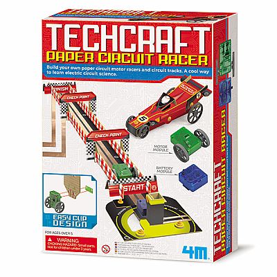 Techcraft Paper Circuit Racer (4M)
