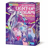 Holographic Light-Up Origami Unicorn (4M)