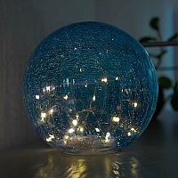 LED Faerie Globe - Blue 15 cm