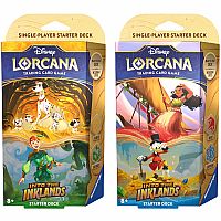 Disney Lorcana: Into the Inklands TCG Starter Deck (Assorted)