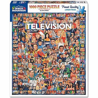 Television History (1000 pc) White Mountain