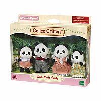 Calico Critters - Wilder Panda Bear Family