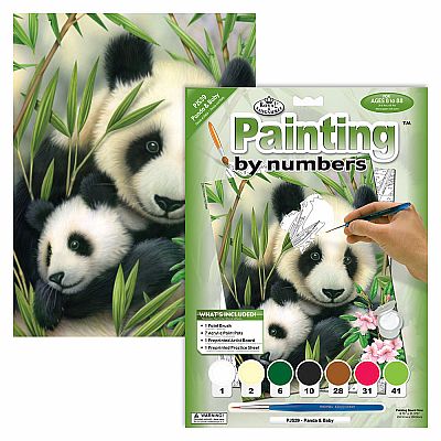 Paint By Number JR - Panda & Baby