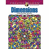 Creative Haven Dimensions Coloring Book