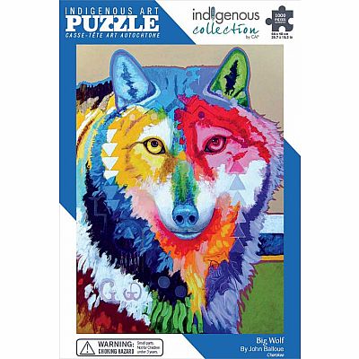 Big Wolf (1000 pc) Indigenous Collection