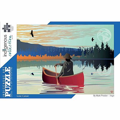 Lone Canoe (1000 pc) Indigenous Collection
