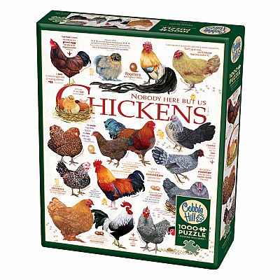 Chicken Quotes (1000 pc) Cobble Hill