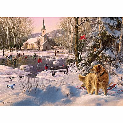 Skating Party (1000 pc) Cobble Hill